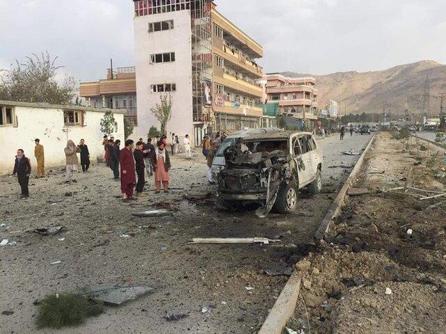 انفجار در نزدیکی ساختمان وزارت کشور افغانستان انفجار در نزدیکی ساختمان وزارت کشور افغانستان