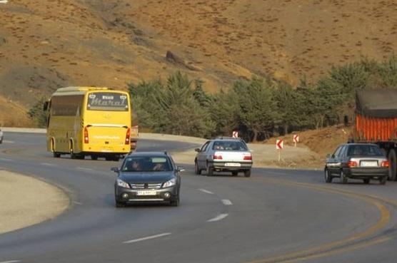 بیشترین تردد جاده ای در آزادراه کرج-قزوین است بیشترین تردد جاده ای در آزادراه کرج-قزوین است