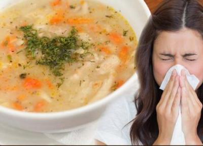 طرز تهیه انواع سوپ برای سرماخوردگی