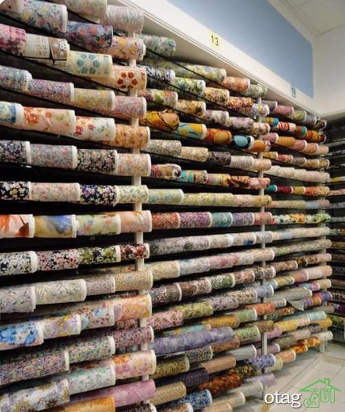 ایده های جالب دکوراسیون داخلی مغازه کاغذ دیواری در جهان!