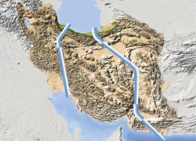 اتصال خزر به خلیج فارس چقدرآب می خورد؟
